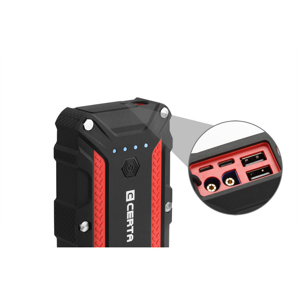 Certa 1,000A 12,000mAh Water Resistant Portable Jump Starter