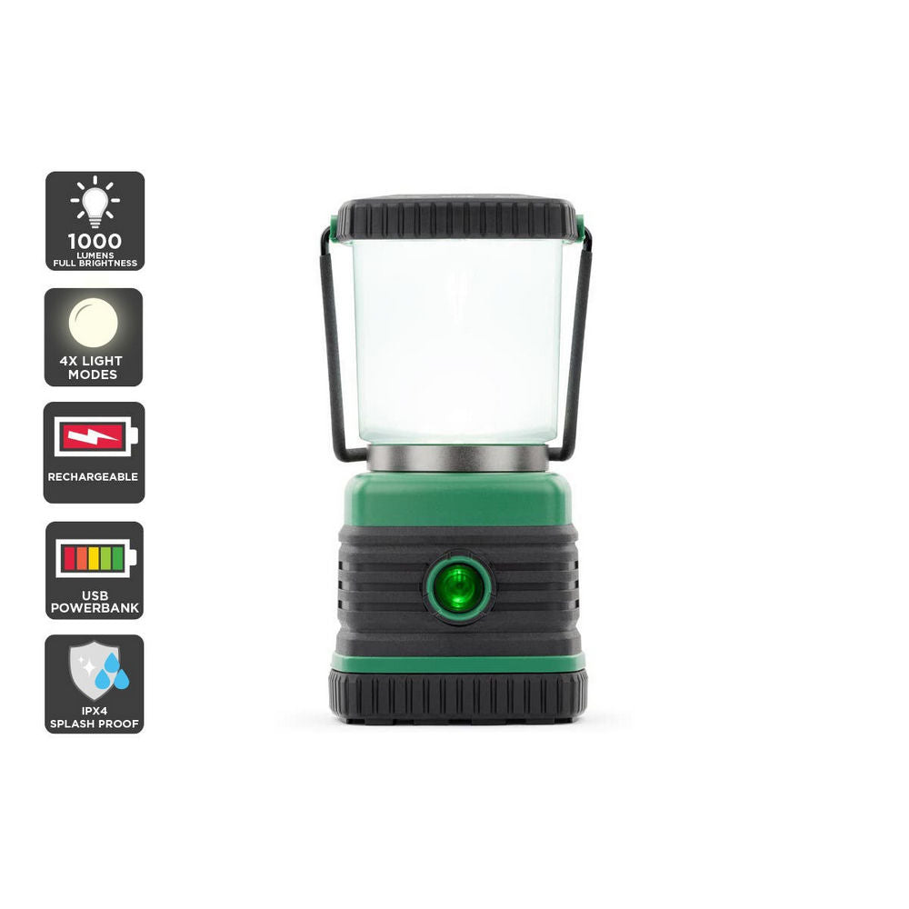 1000 Lumen Rechargeable Dimmable Portable Camping Lantern