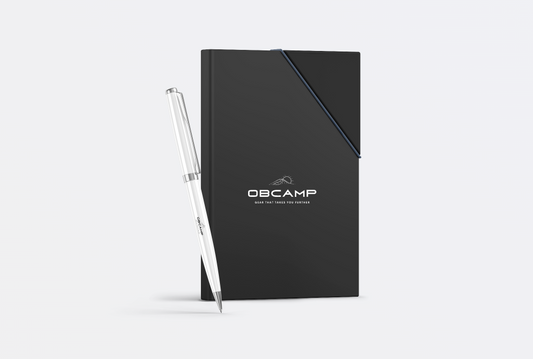OBCAMP Pen and Notebook
